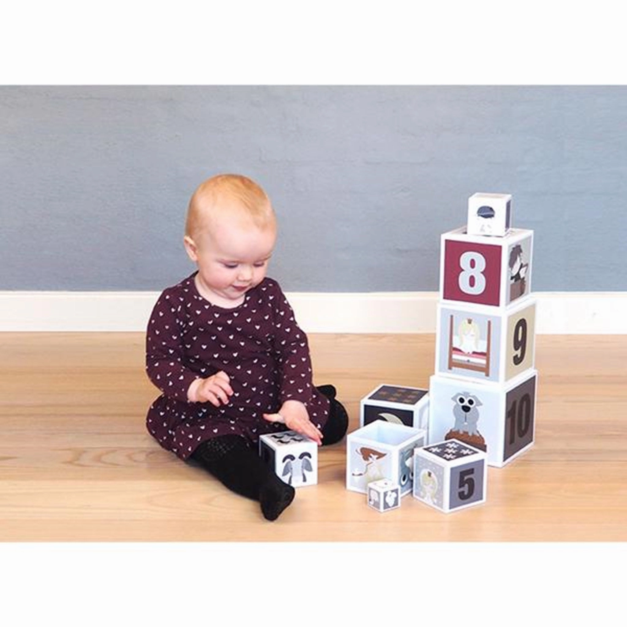 Kids by Friis Stacking Cubes Fairytales
