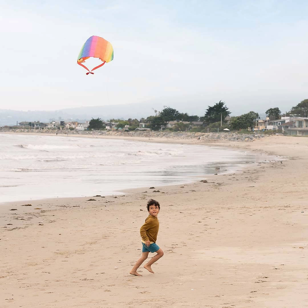Kids Rainbow Pocket Kite