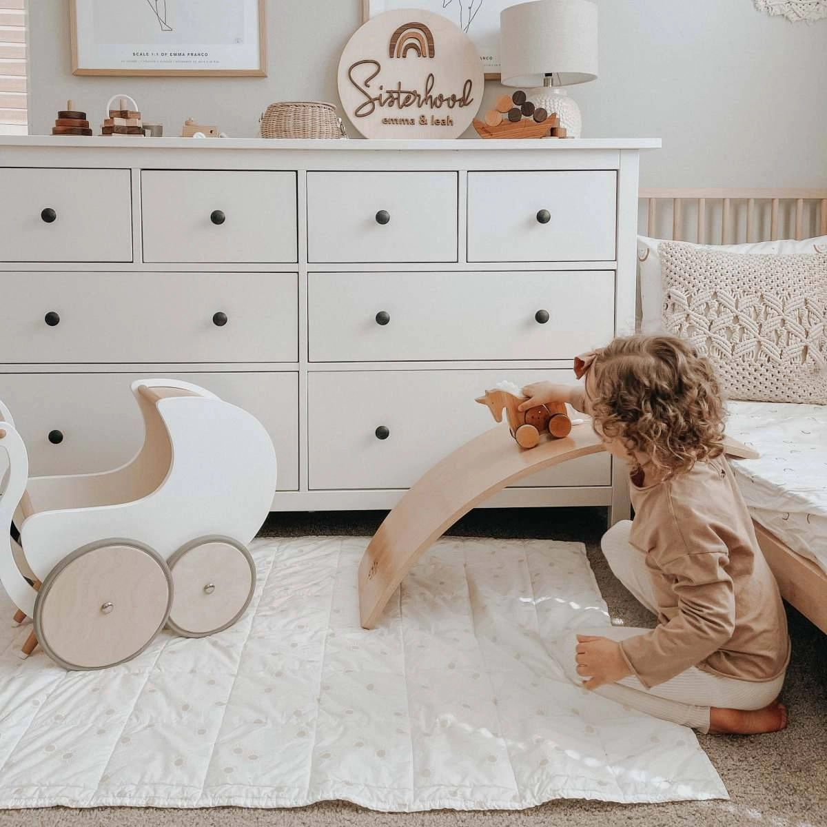 Kinderfeets Doll Walker Pram