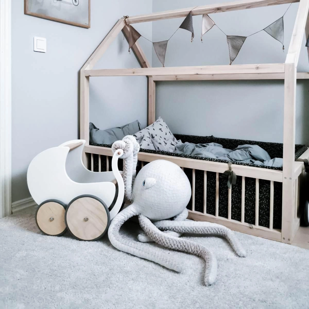Kinderfeets Doll Walker Pram