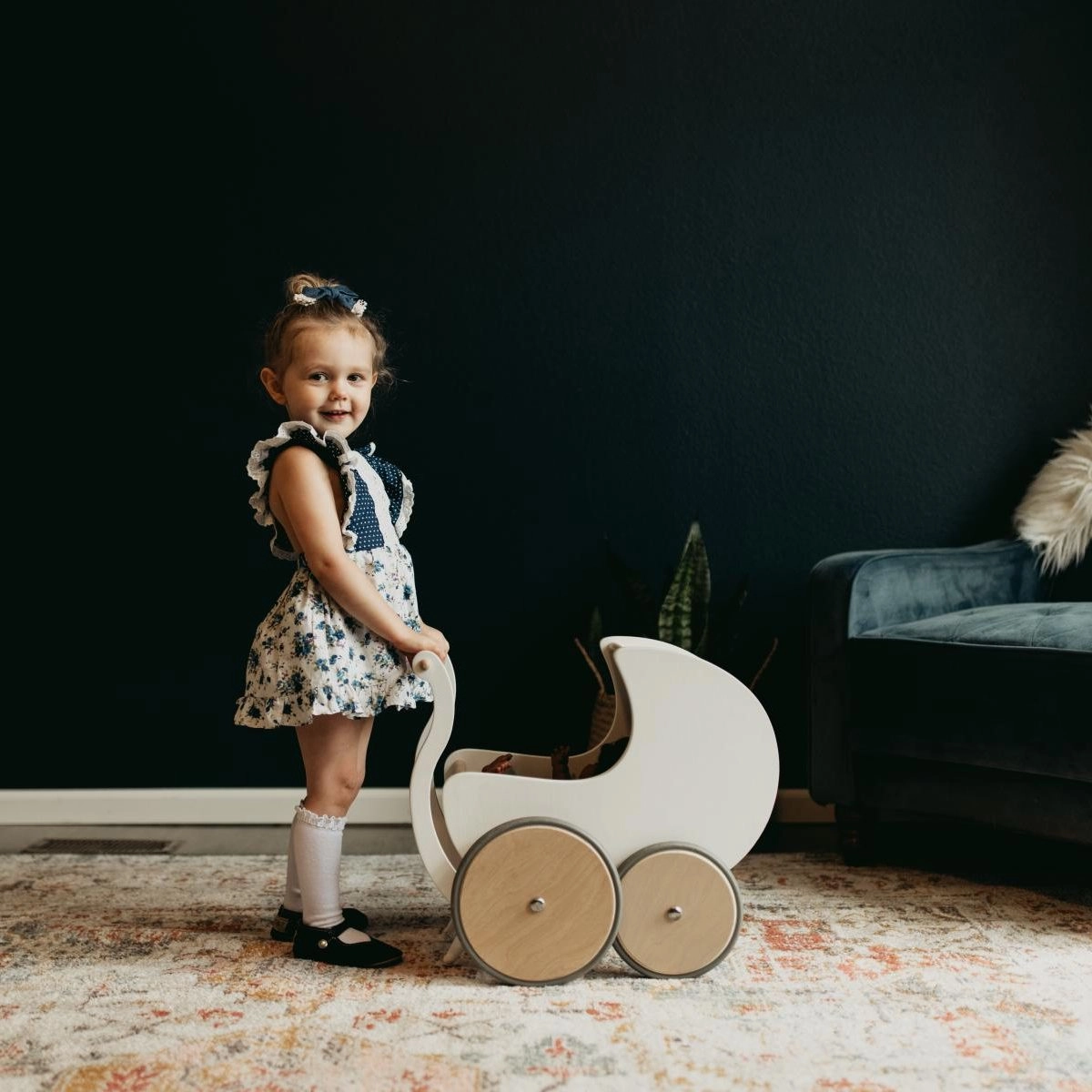 Kinderfeets Doll Walker Pram