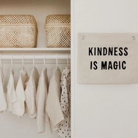 Kindness is Magic Banner, Natural