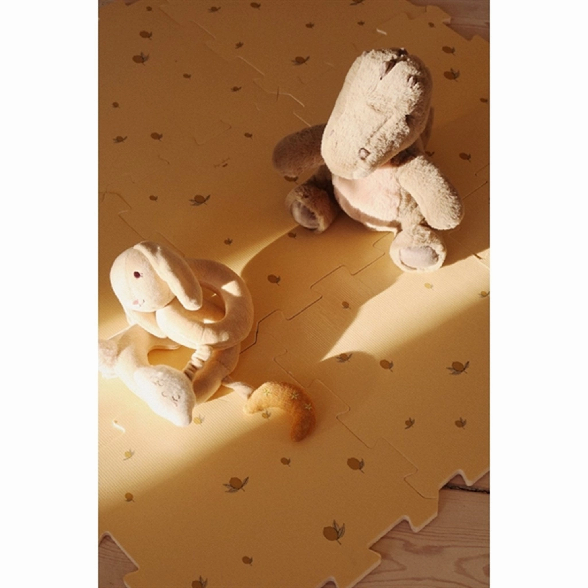 Konges Sljd Beige Activity Spiral Bunny