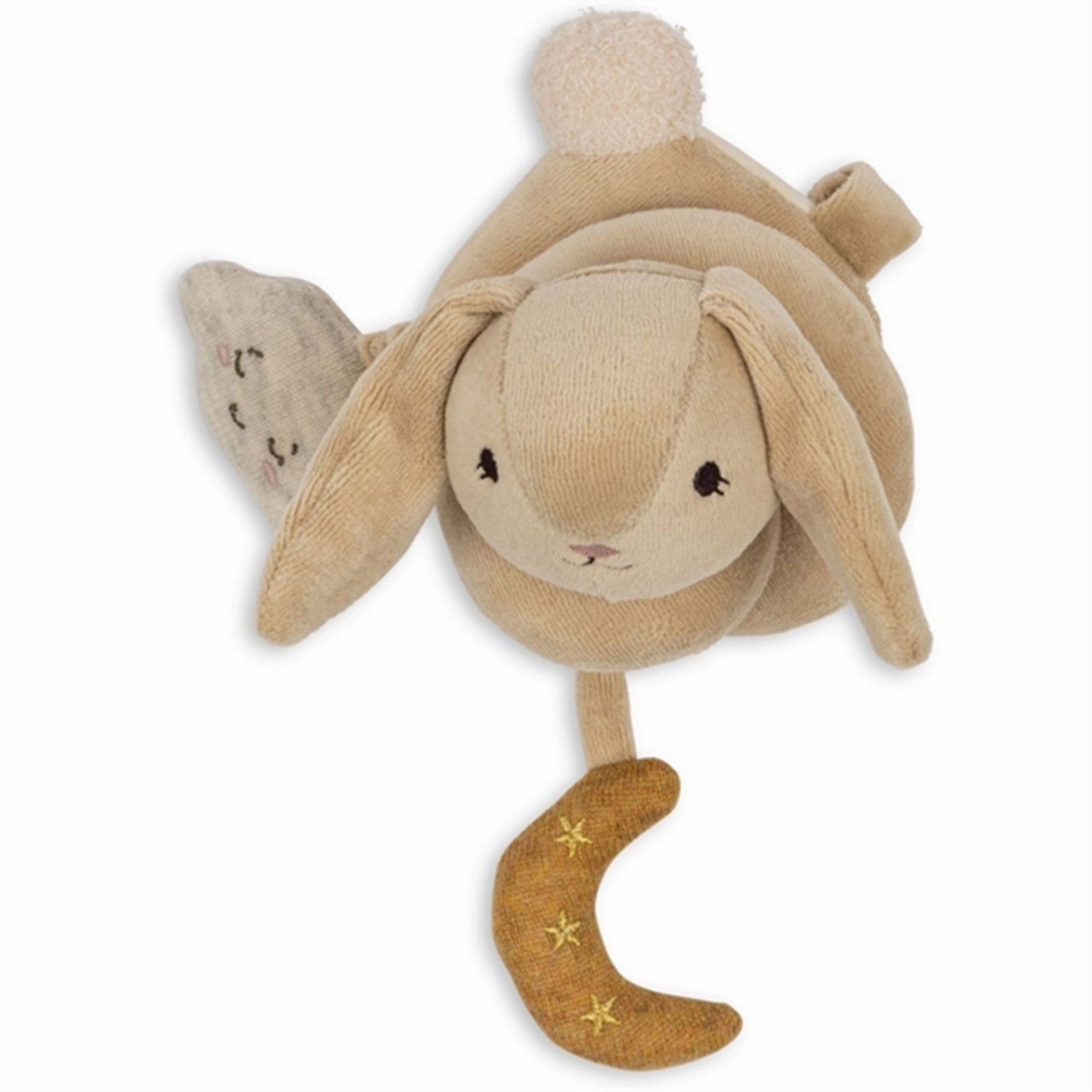 Konges Sljd Beige Activity Spiral Bunny
