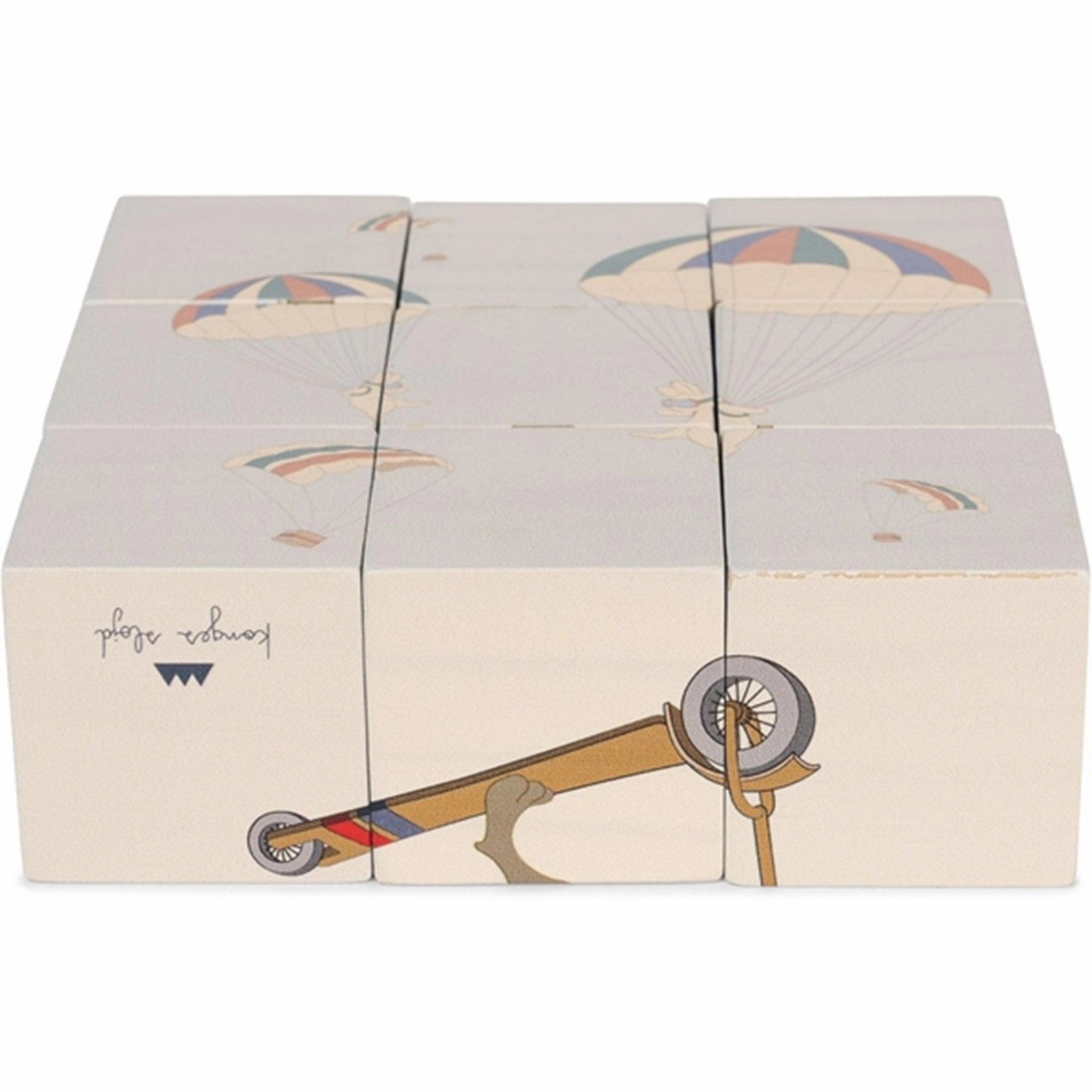 Konges Sljd Multi Color Block Puzzle