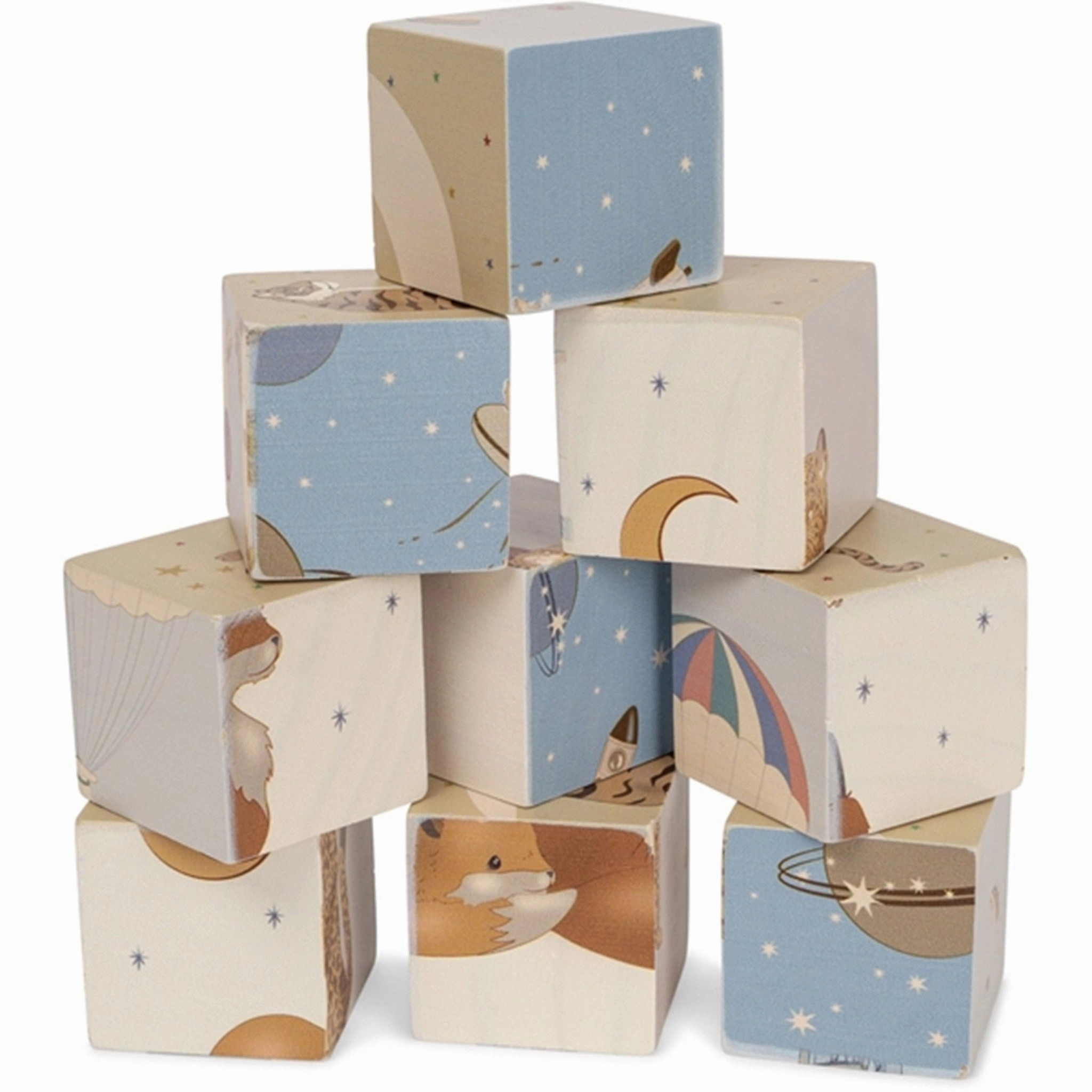 Konges Sljd Multi Color Block Puzzle