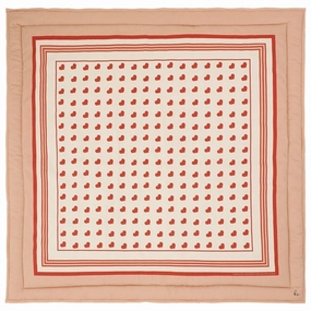 Konges Sljd Play Blanket Coeur
