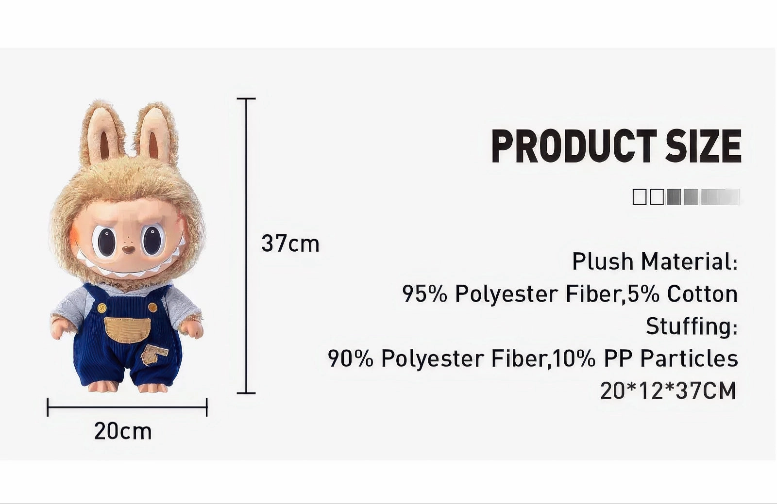 LABUBU Time to Chill-Vinyl Plush Doll