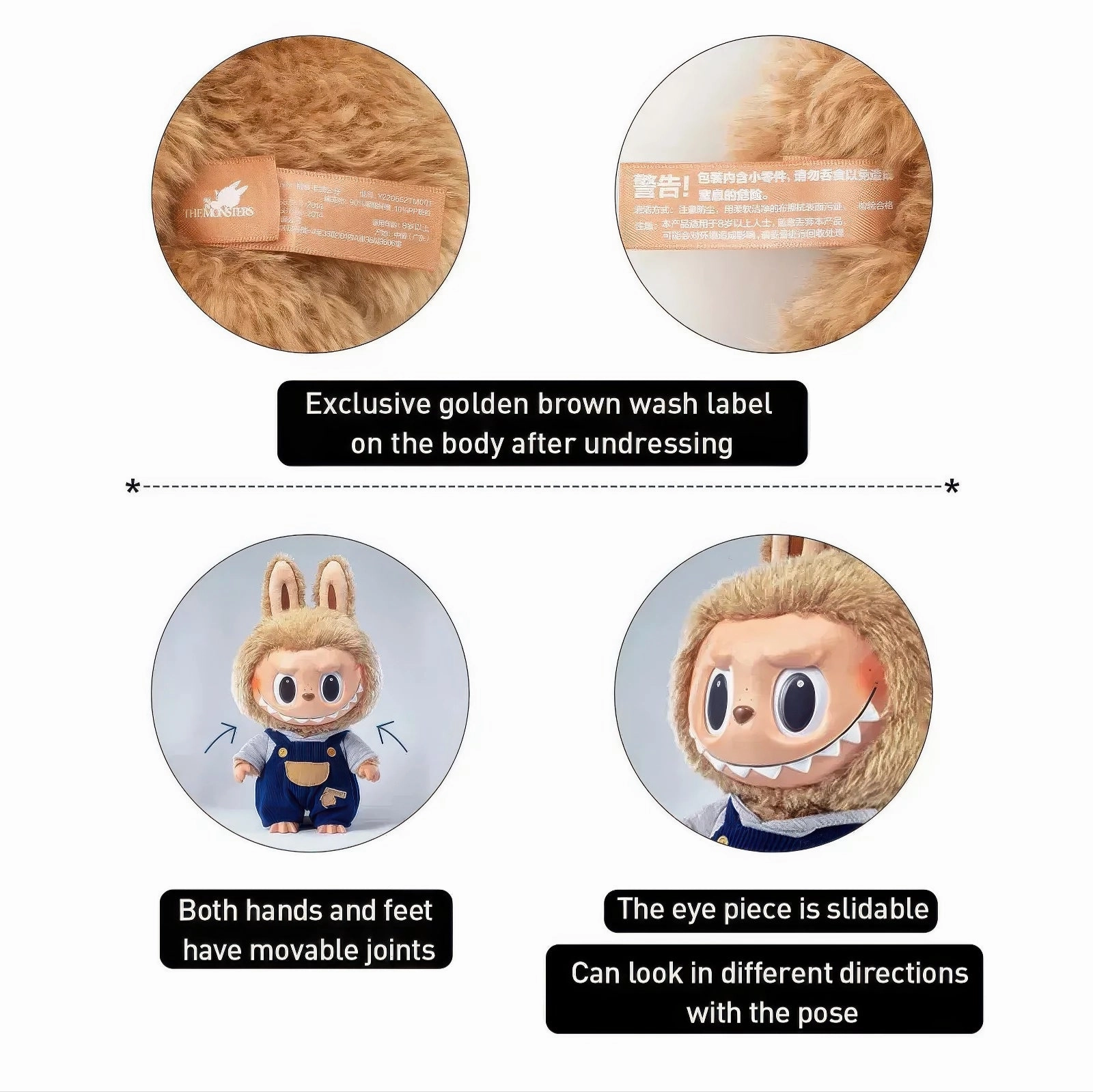 LABUBU Time to Chill-Vinyl Plush Doll