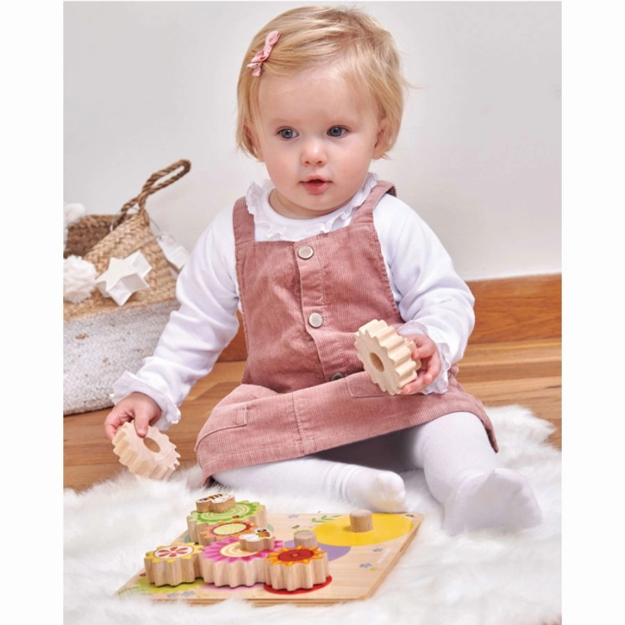 Le Toy Van - Petilou Gears & Cogs Busy Bee Learning Puzzle