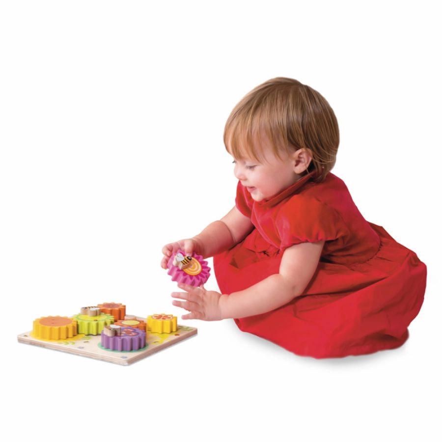 Le Toy Van - Petilou Gears & Cogs Busy Bee Learning Puzzle