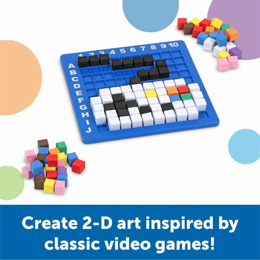 Learning Resource STEM Explorers Pixel Art Challenge