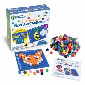 Learning Resource STEM Explorers Pixel Art Challenge