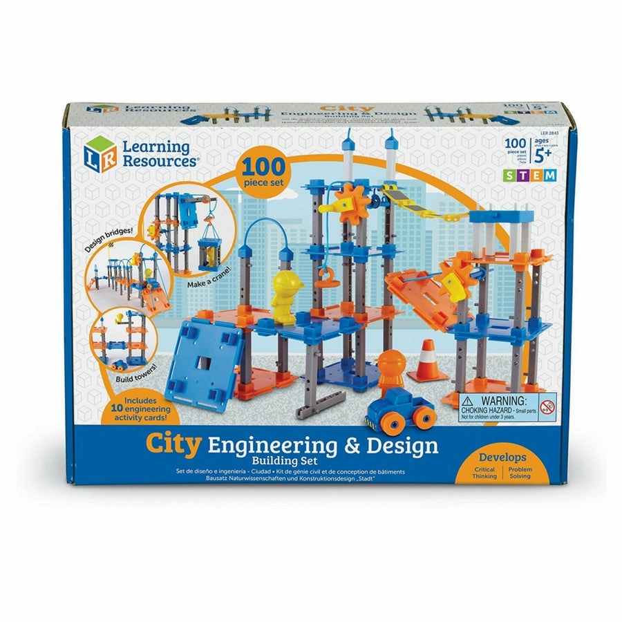 Learning Resources - City Engineering and Design Building STEM Set