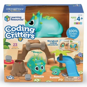 Learning Resources - Coding Critters Rumble & Bumble - Coding Toys for Preschoolers