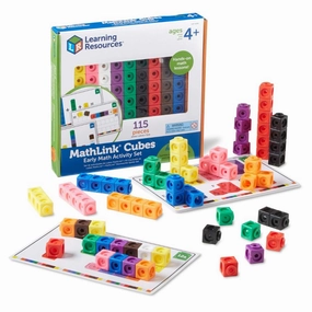 Learning Resources - Mathlink Cubes Early Math Activity Set