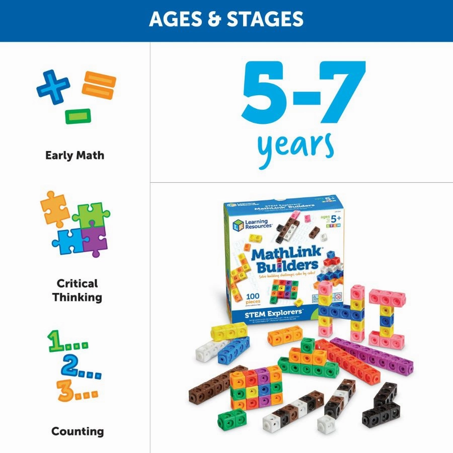 Learning Resources - STEM Explorers Mathlink Builders