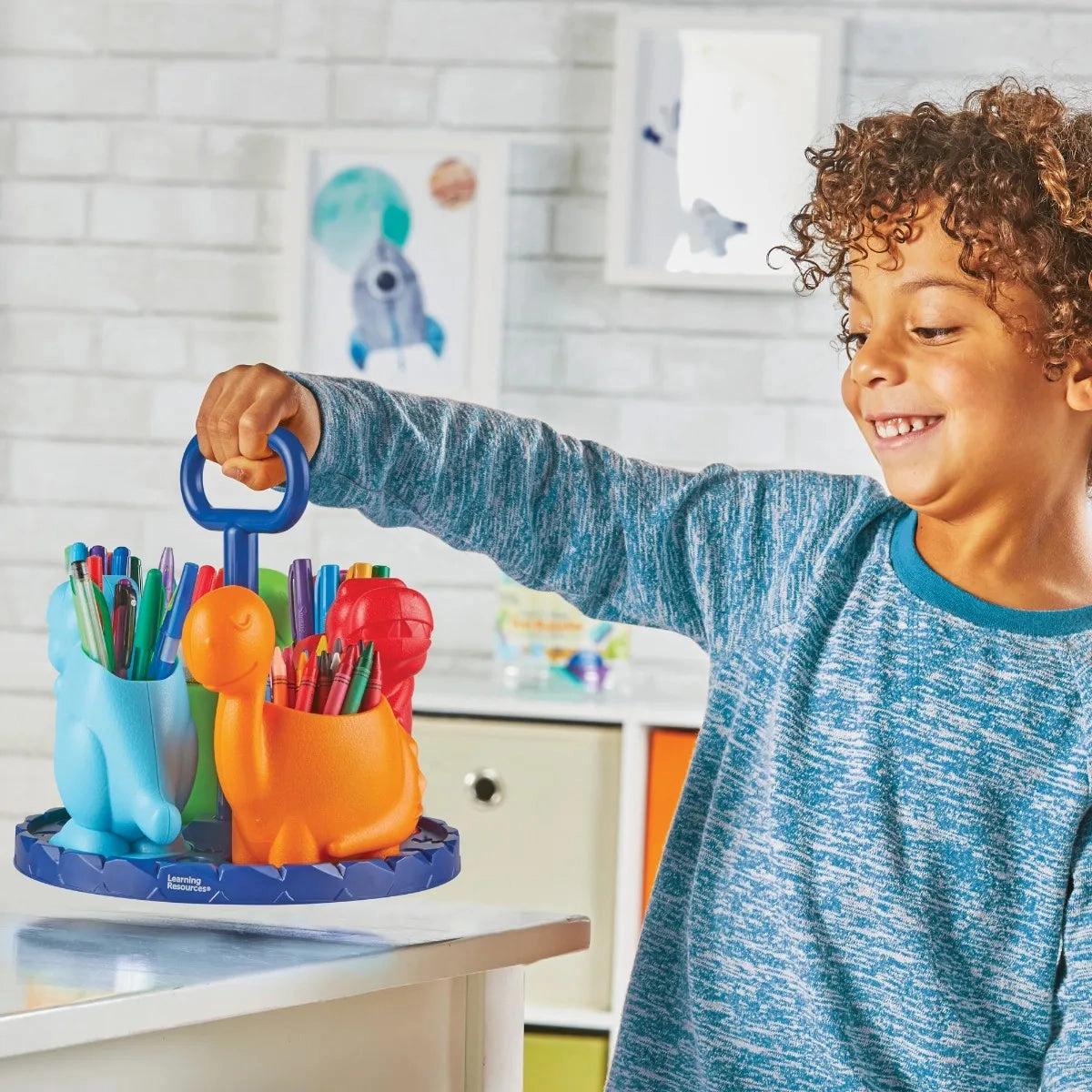 Learning Resources Create-a-Space Kiddy Centre: Dinos!