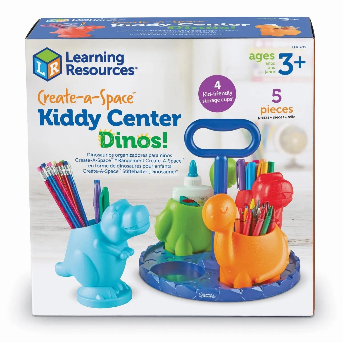 Learning Resources Create-a-Space Kiddy Centre: Dinos!