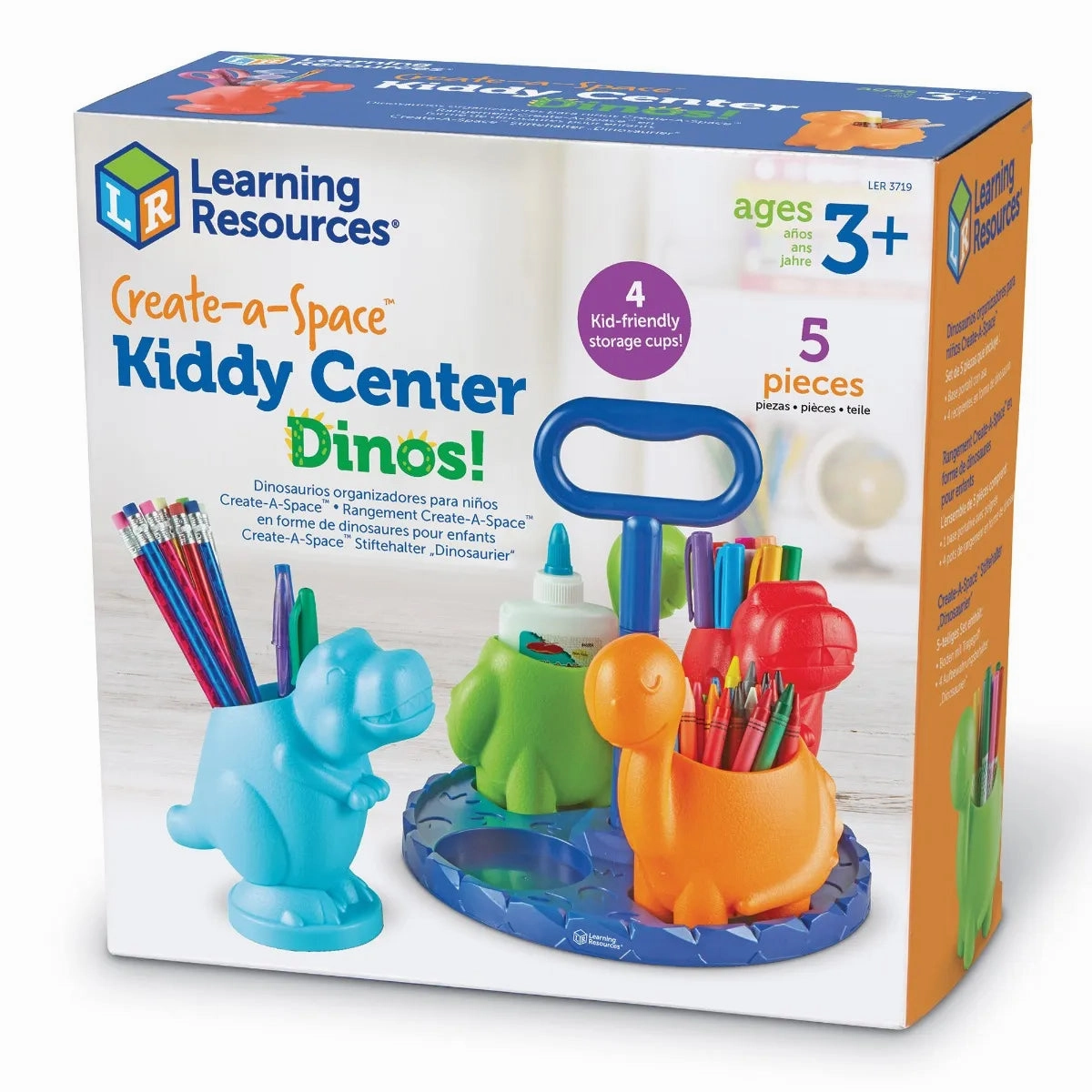 Learning Resources Create-a-Space Kiddy Centre: Dinos!