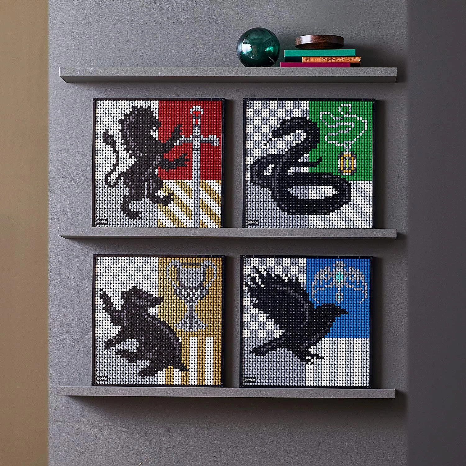 LEGO 31201 Art Harry Potter Hogwarts Crests Poster Canvas Set