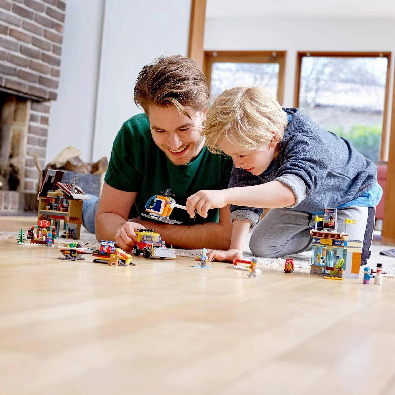 LEGO 60203 CITY Ski Resort with Helicopter