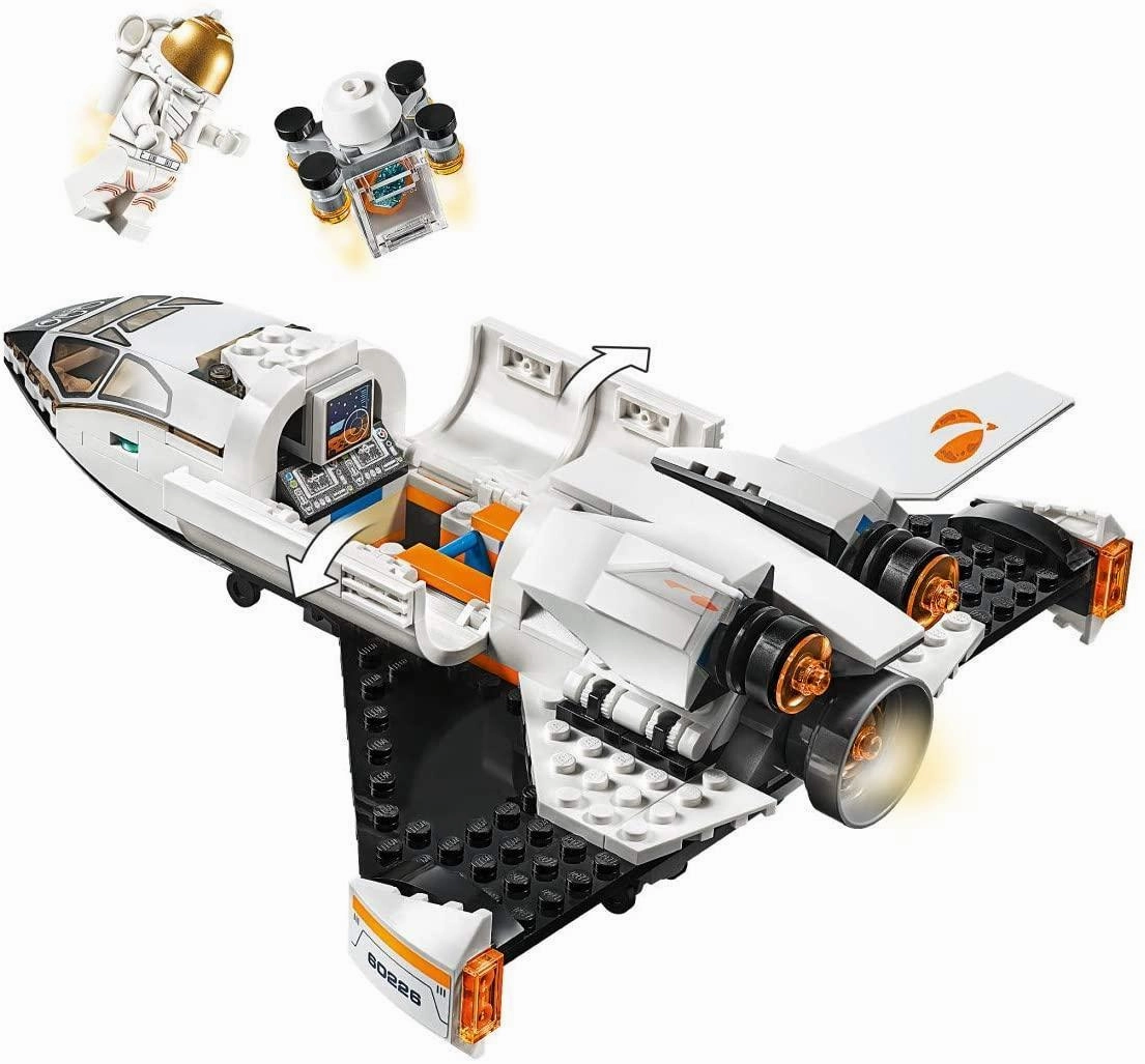LEGO 60226 CITY Space Mars Research Shuttle Toy Building Kit