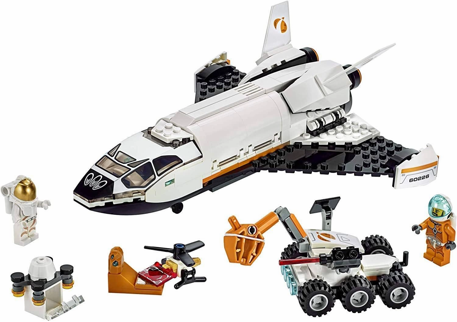 LEGO 60226 CITY Space Mars Research Shuttle Toy Building Kit