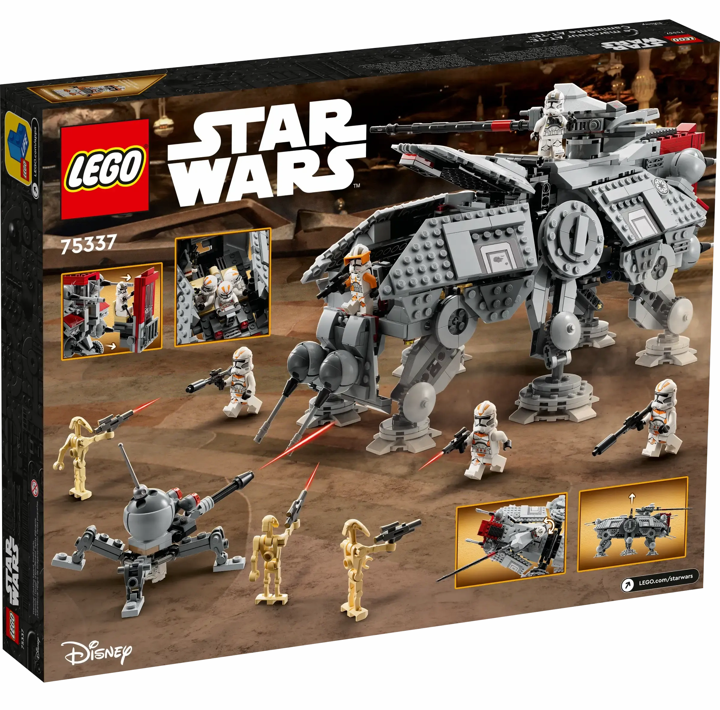 LEGO 75337 STAR WARS AT-TE Walker