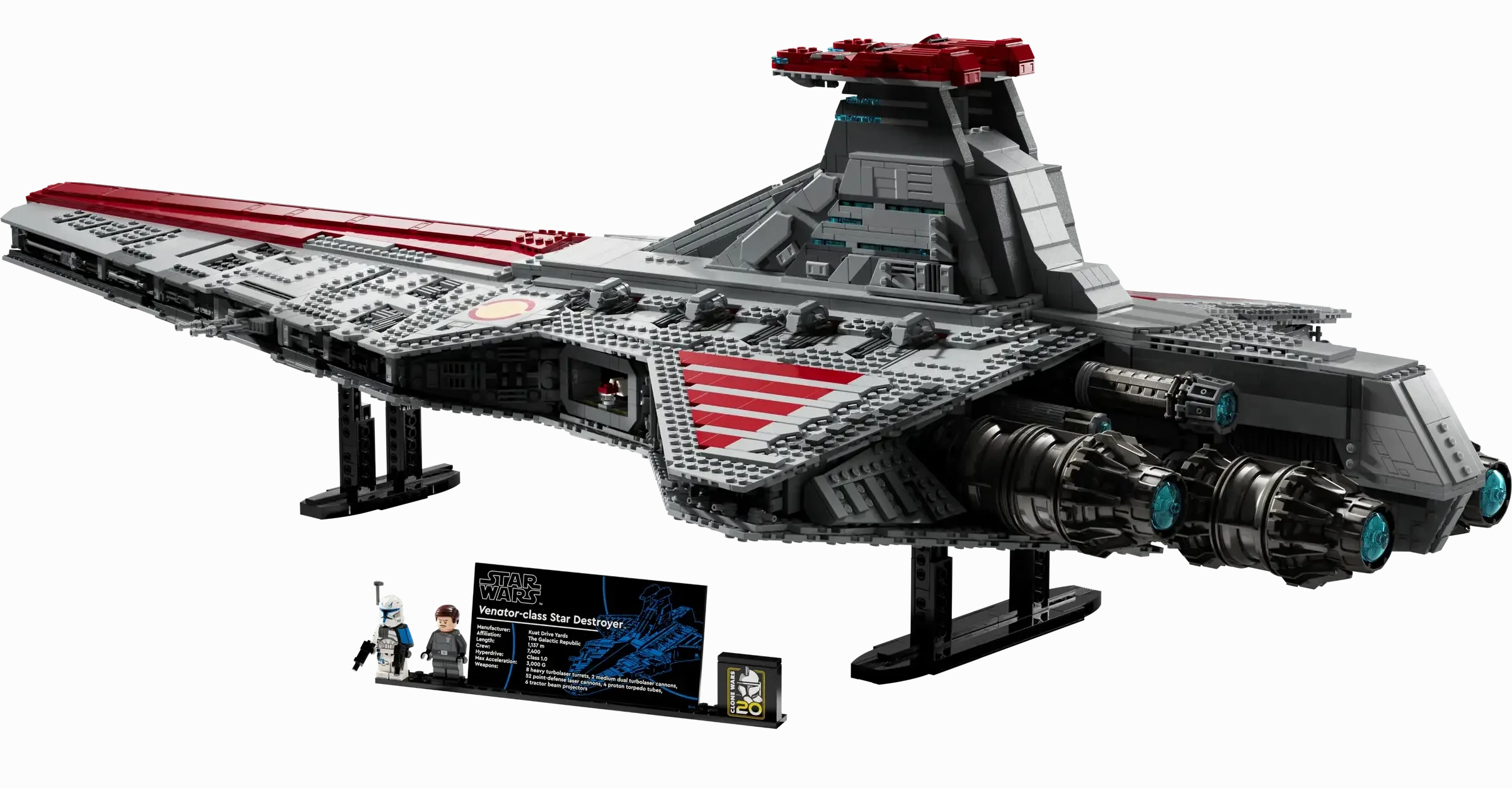 LEGO 75367 STAR WARS Venator-Class Republic Attack Cruiser
