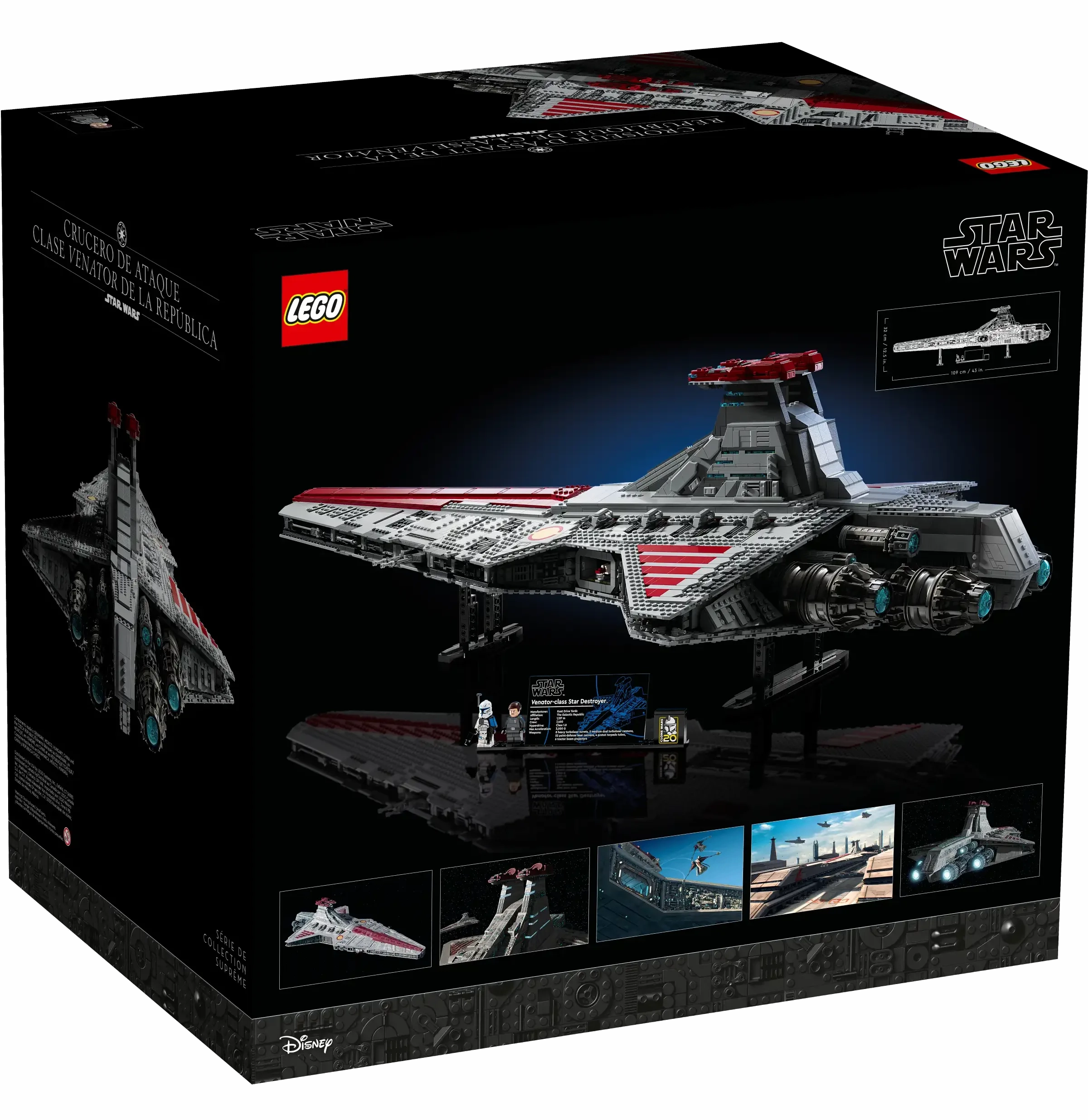 LEGO 75367 STAR WARS Venator-Class Republic Attack Cruiser
