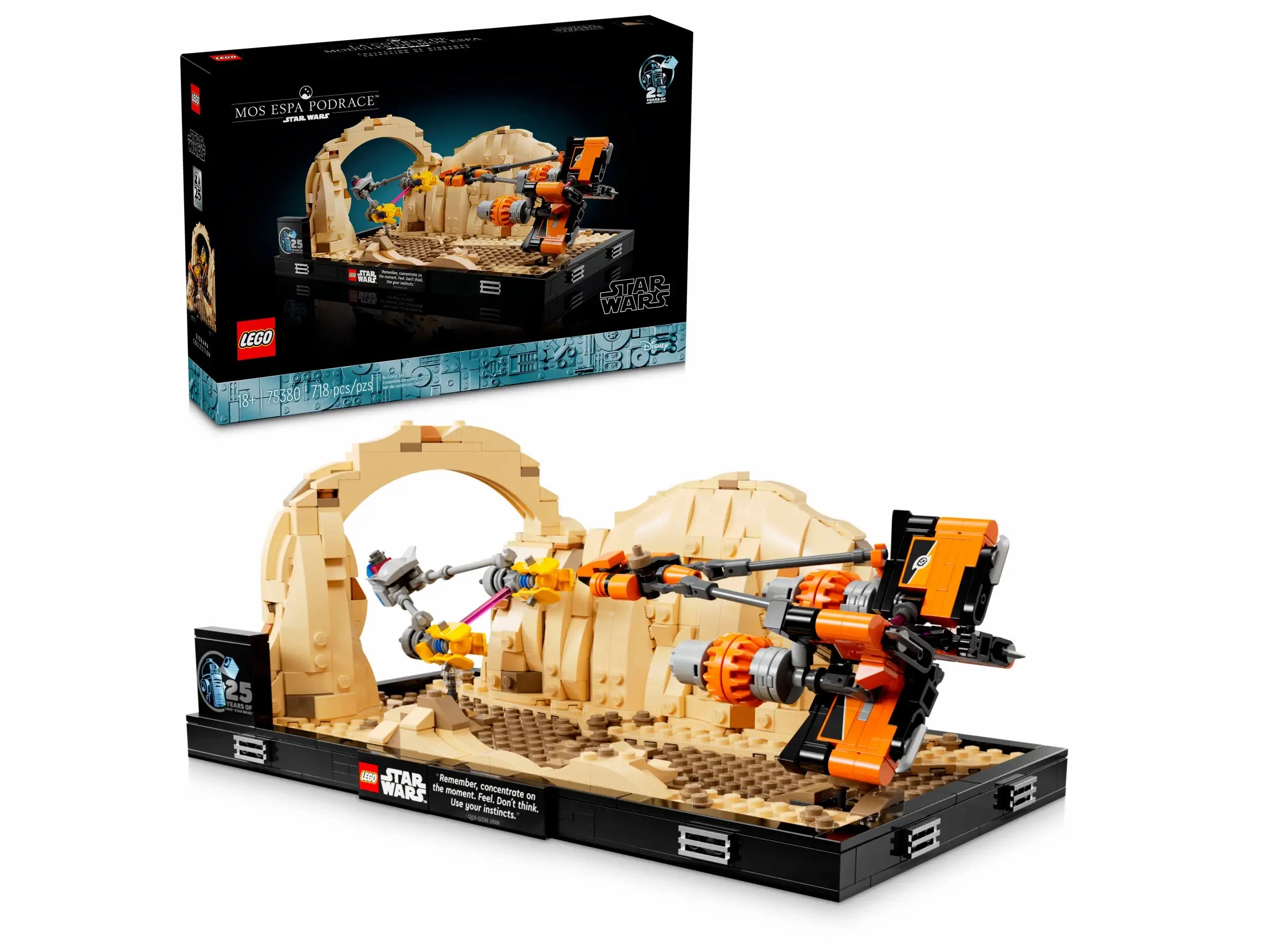 LEGO 75380 STAR WARS Mos Espa Podrace Diorama