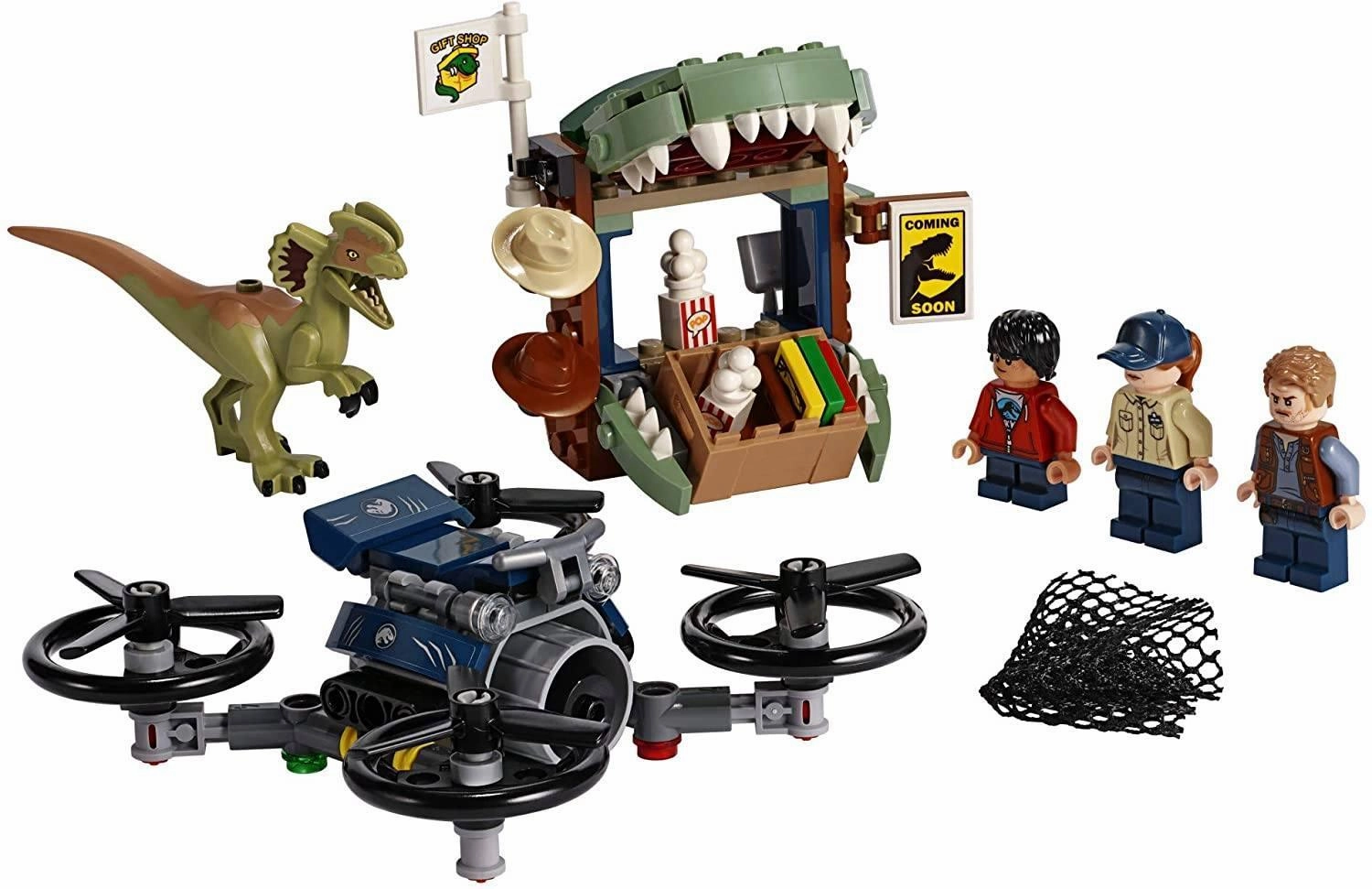 LEGO 75934 Jurassic World Dilophosaurus on The Loose Building Kit