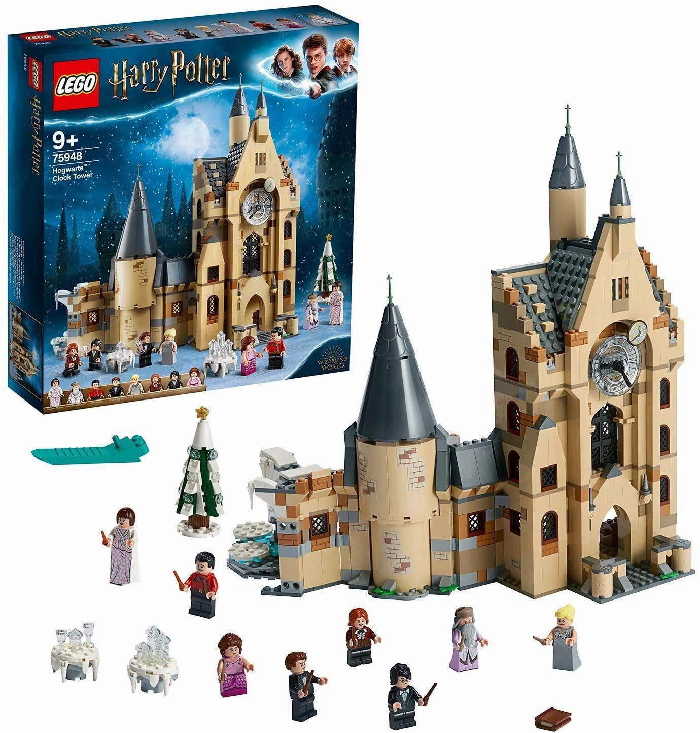 LEGO 75948 Harry Potter Hogwarts Castle Clock Tower Toy
