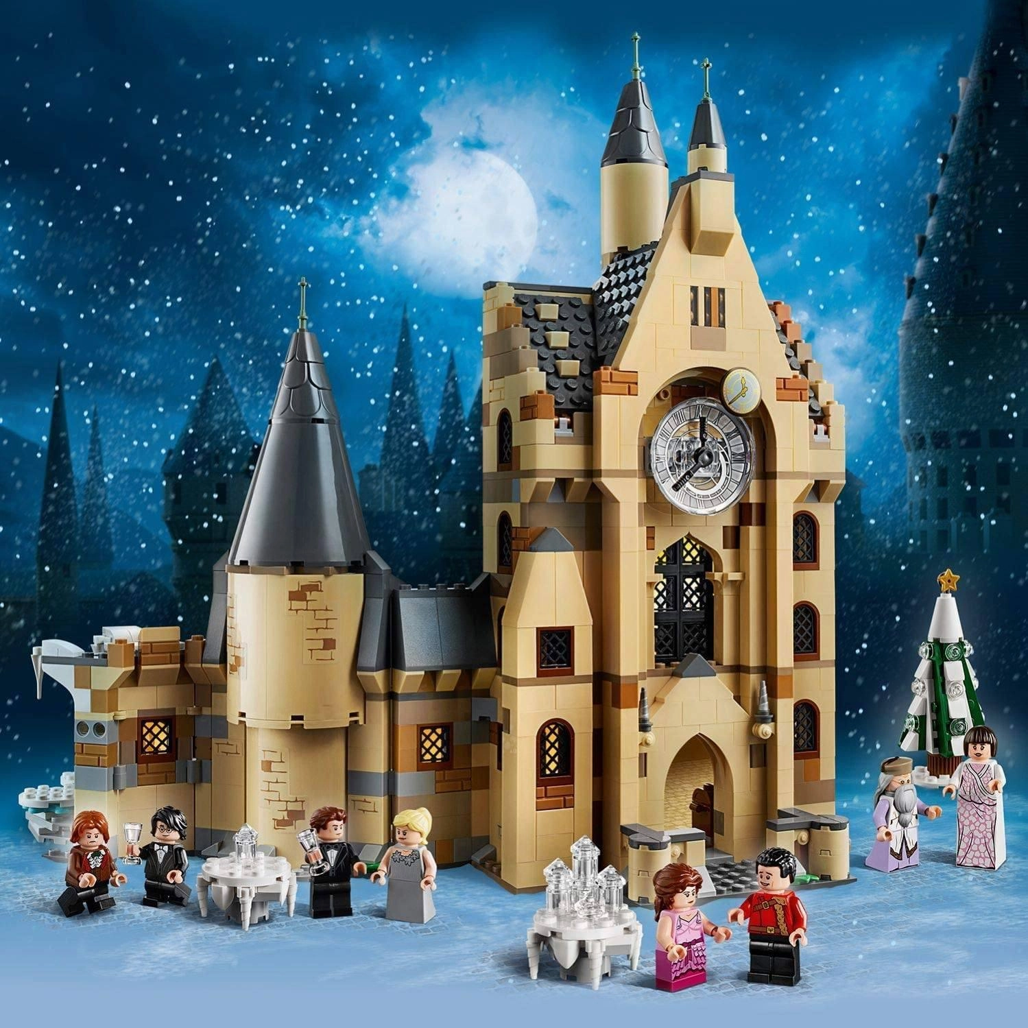 LEGO 75948 Harry Potter Hogwarts Castle Clock Tower Toy