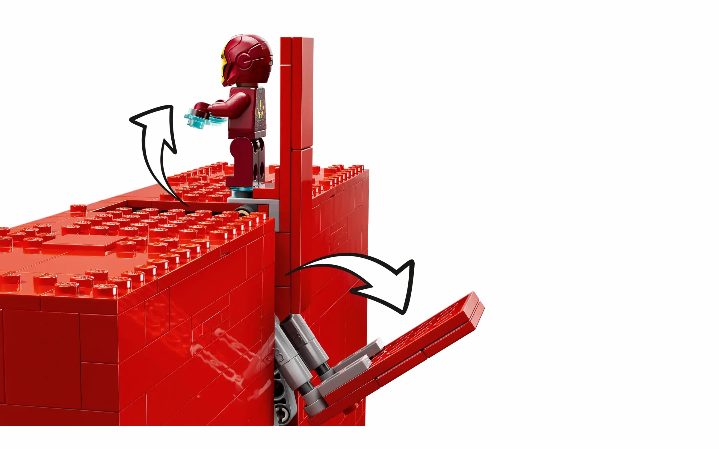 LEGO 76313 MARVEL Logo & Minifigures