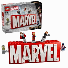 LEGO 76313 MARVEL Logo & Minifigures