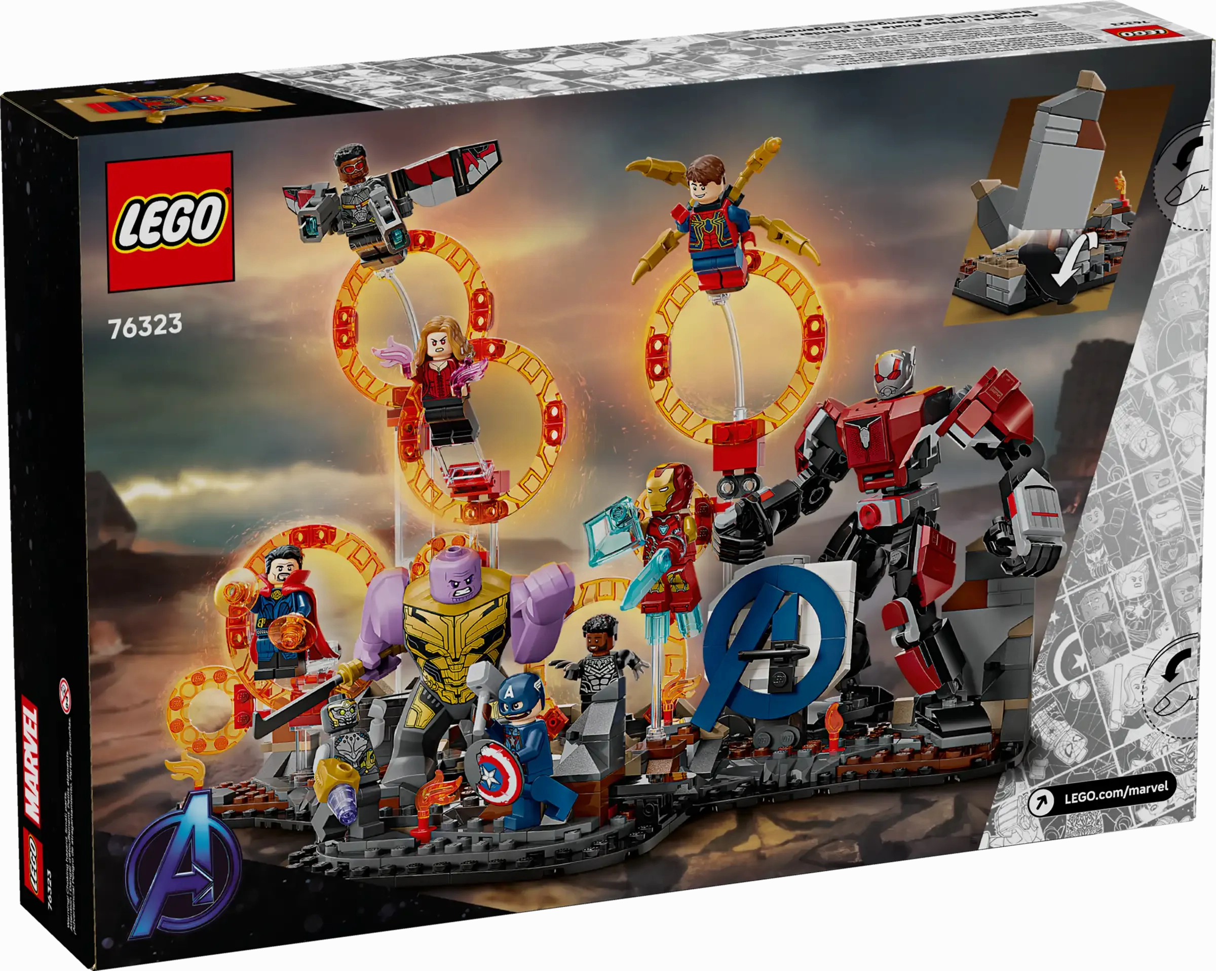 LEGO 76323 MARVEL Avengers: Endgame Final Battle