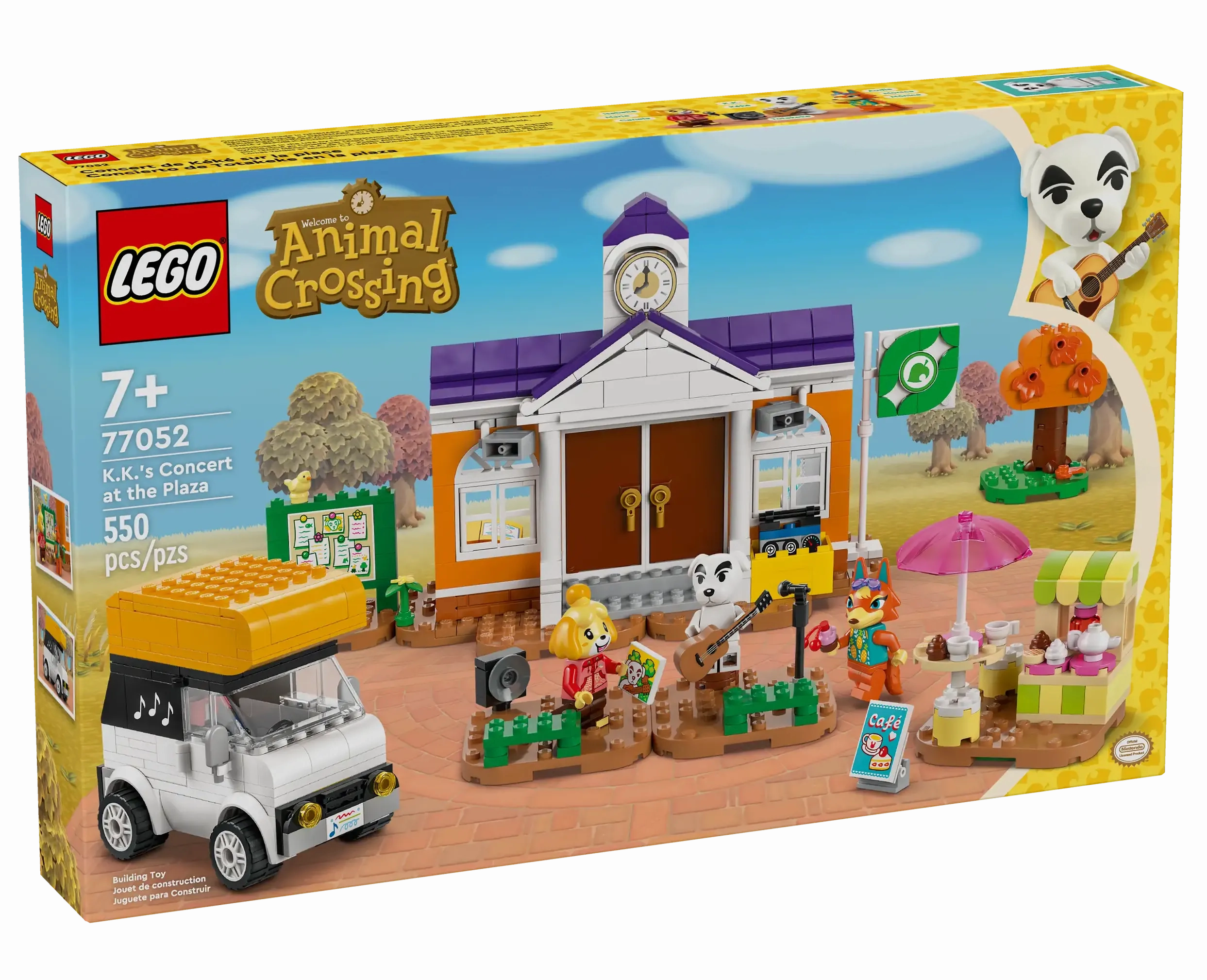 LEGO ANIMAL CROSSING 77052 K.K.'s Concert at the Plaza