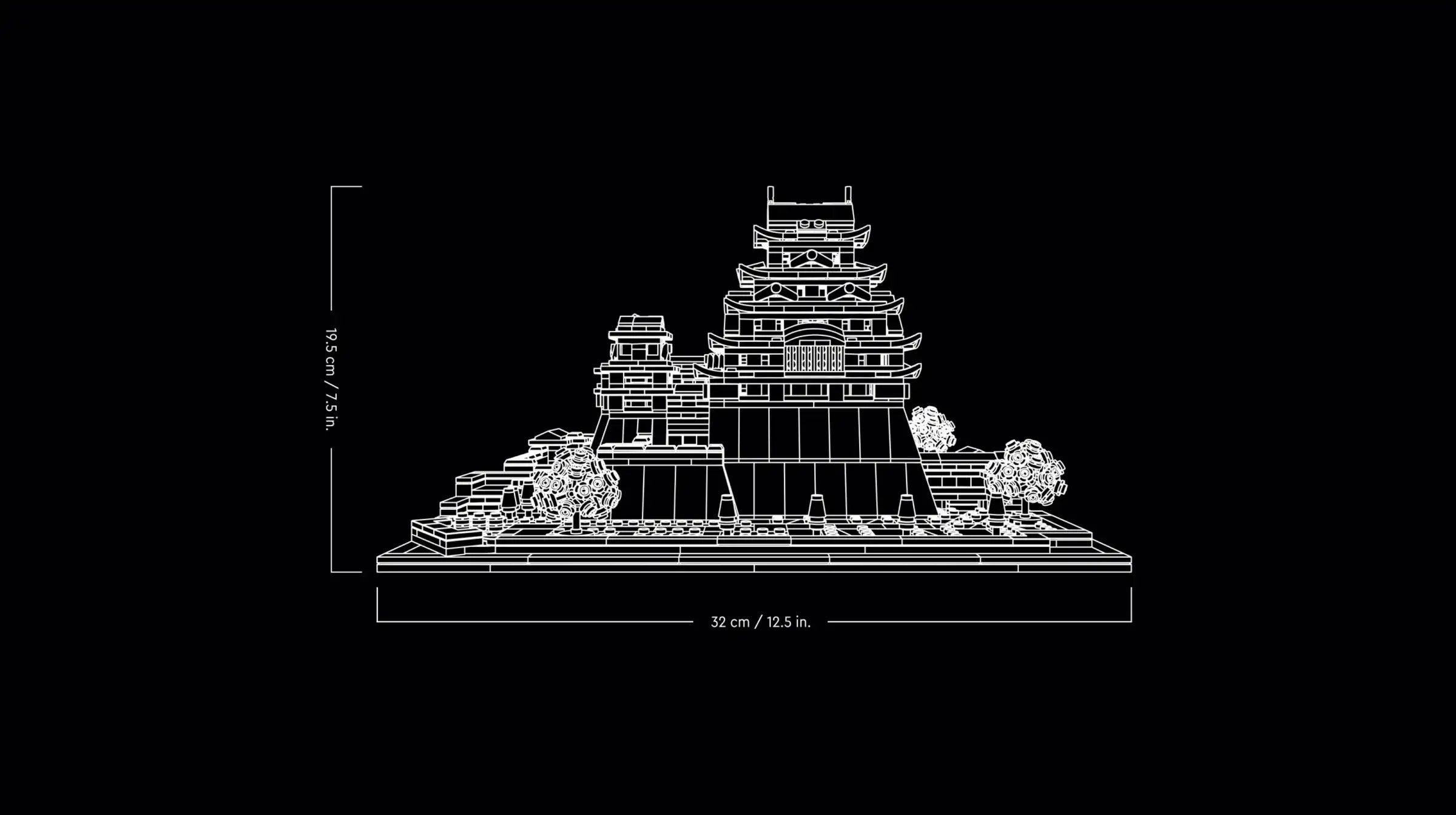LEGO ARCHITECTURE 21060 Himeji Castle