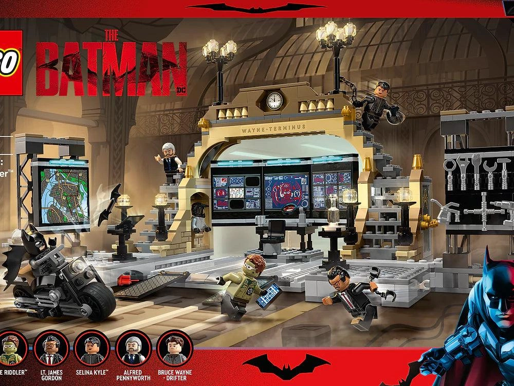 LEGO BATMAN 76183 Batcave The Riddler Face-off