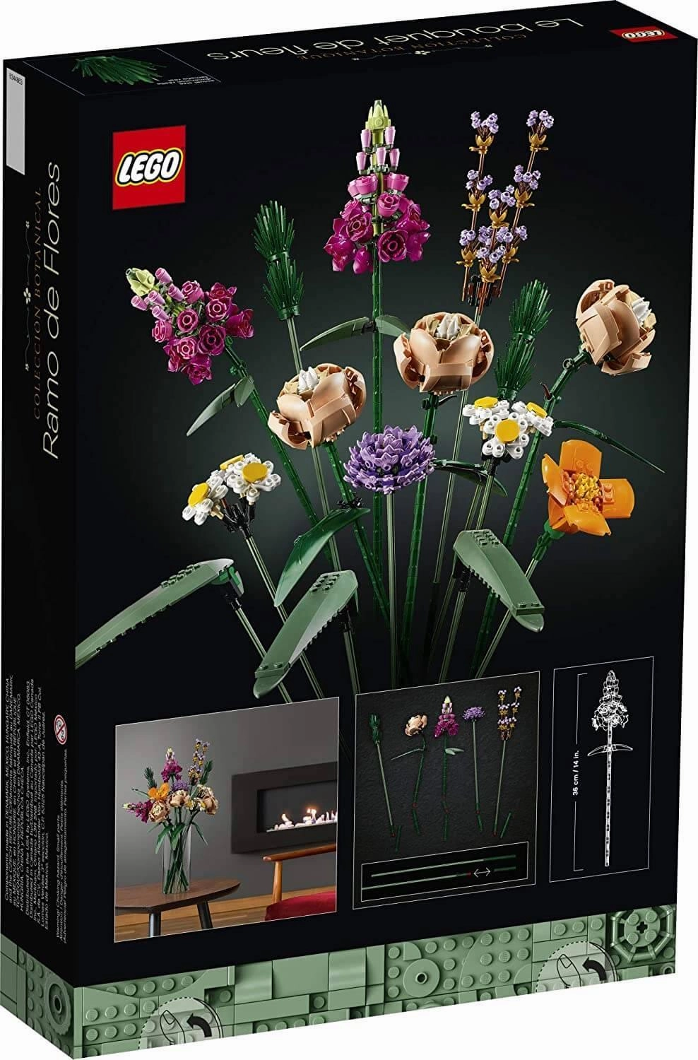 LEGO BOTANICALS 10280 Flower Bouquet Building Kit
