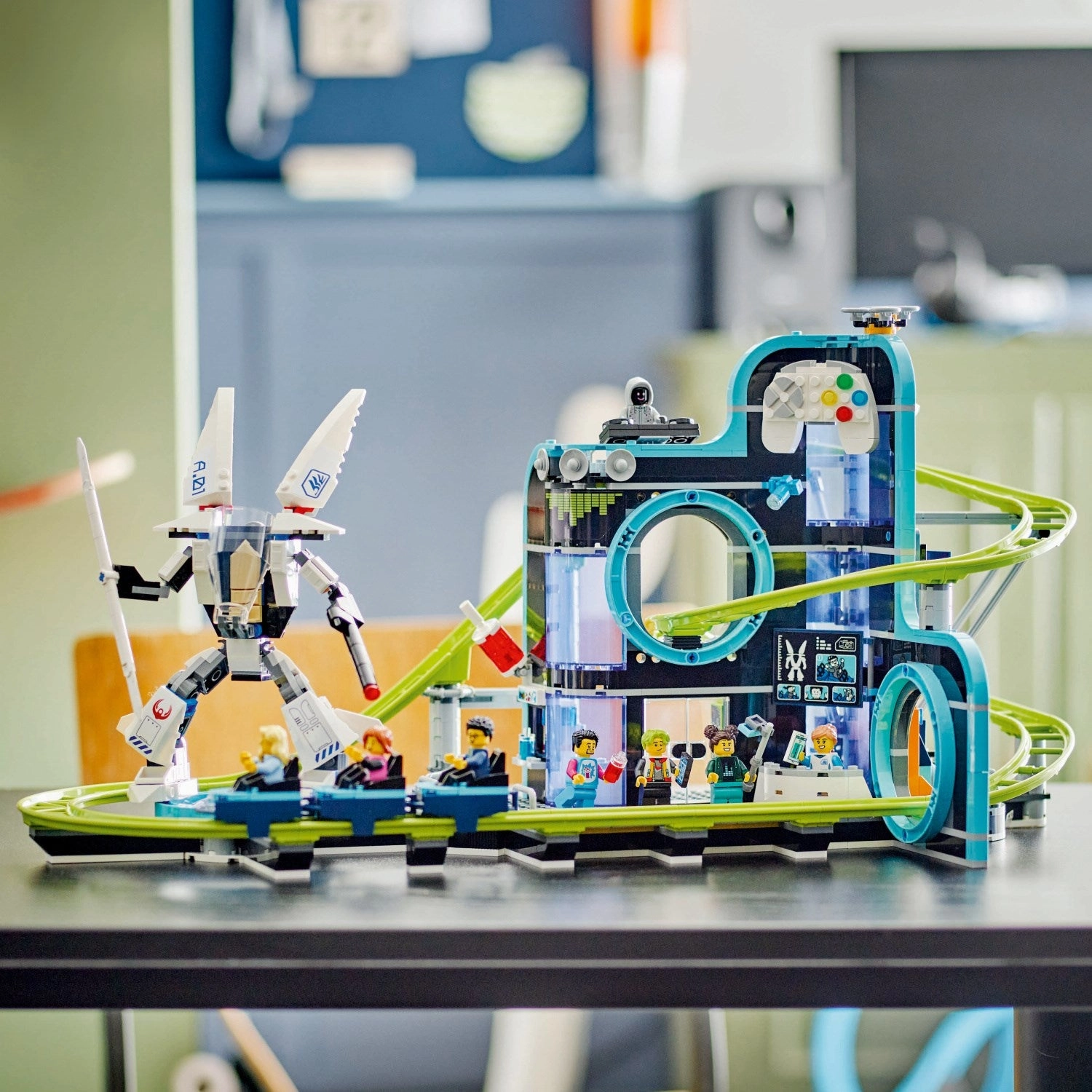 LEGO City Robot World Roller Coaster Park