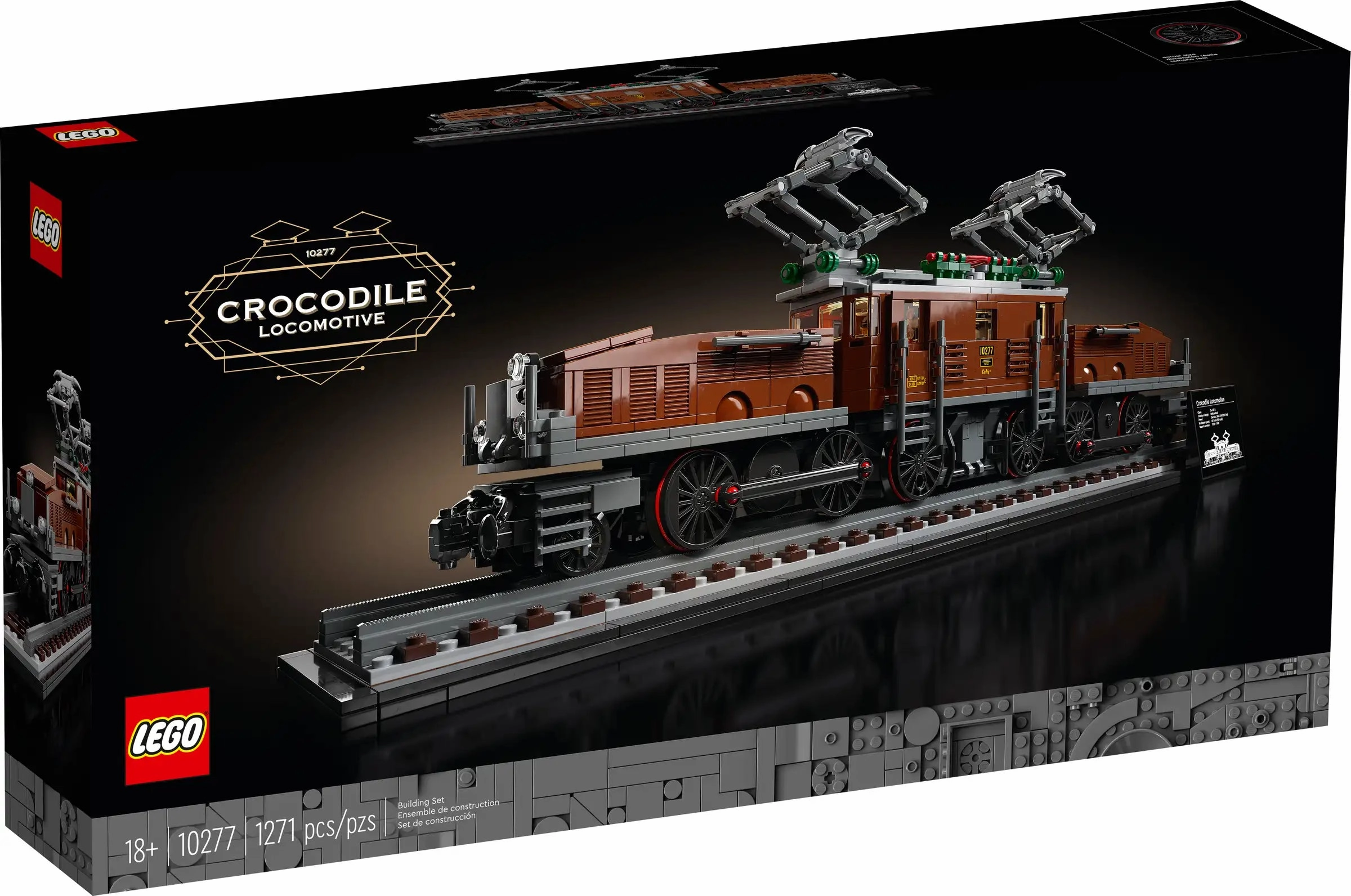 LEGO CREATOR 10277 Crocodile Locomotive