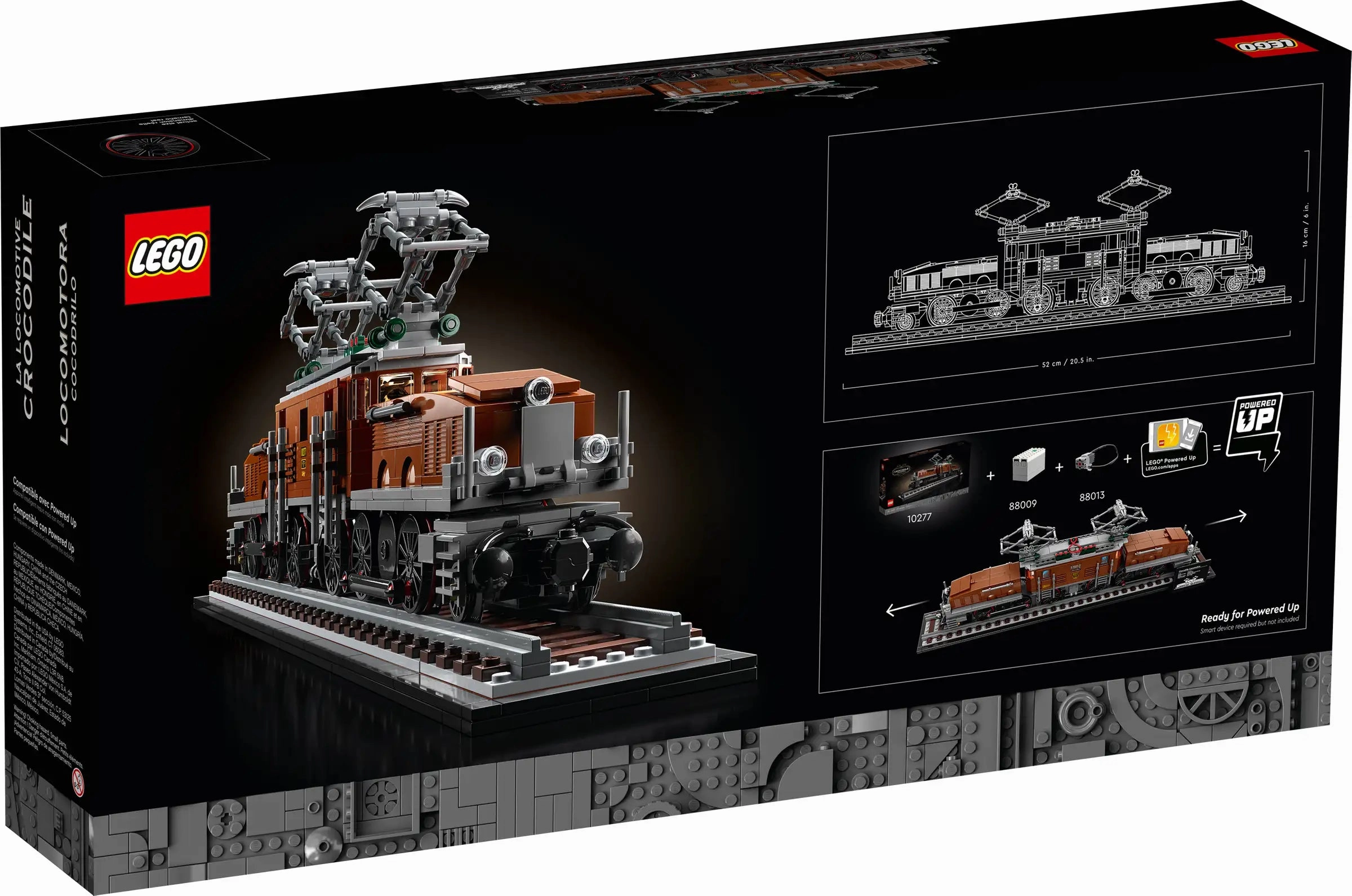 LEGO CREATOR 10277 Crocodile Locomotive