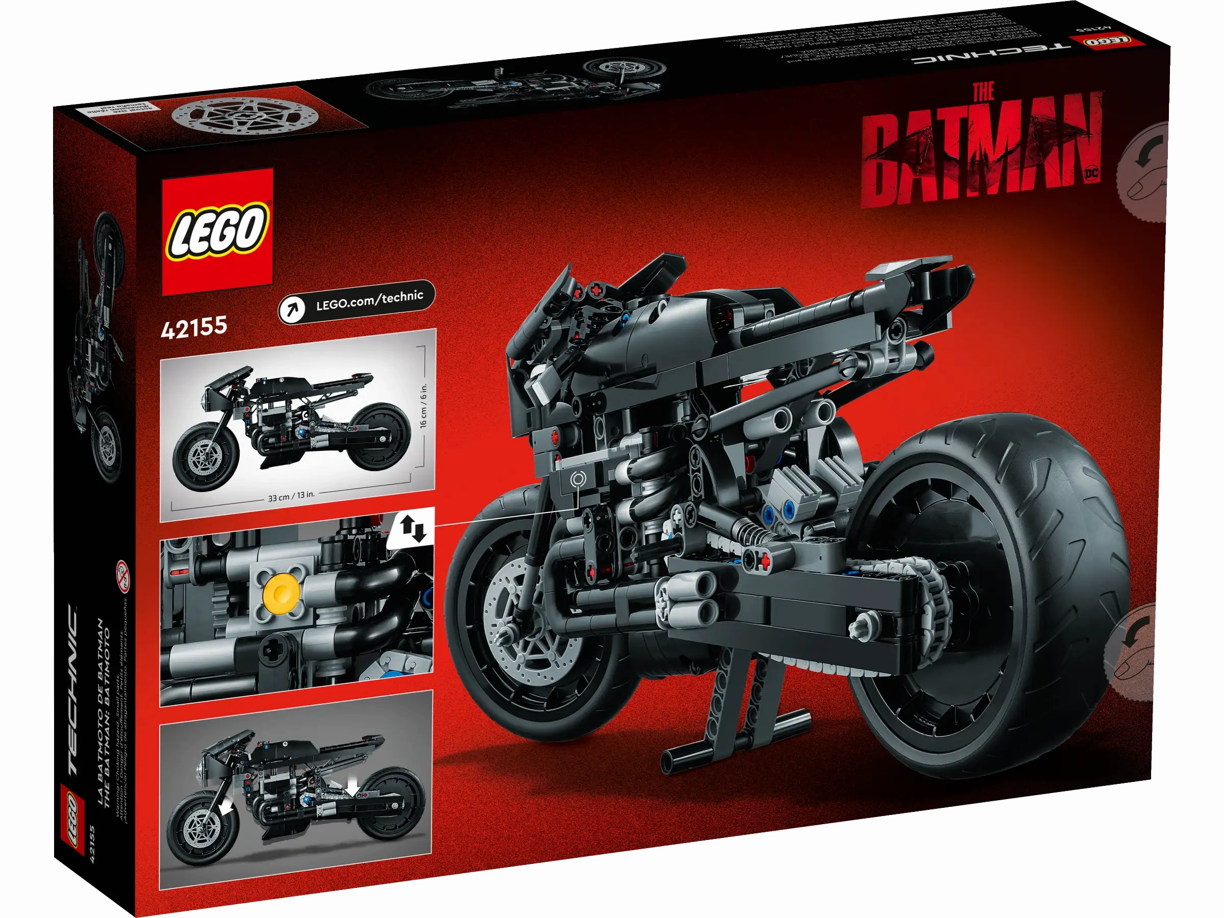 LEGO DC 42155 The Batman  Batcycle