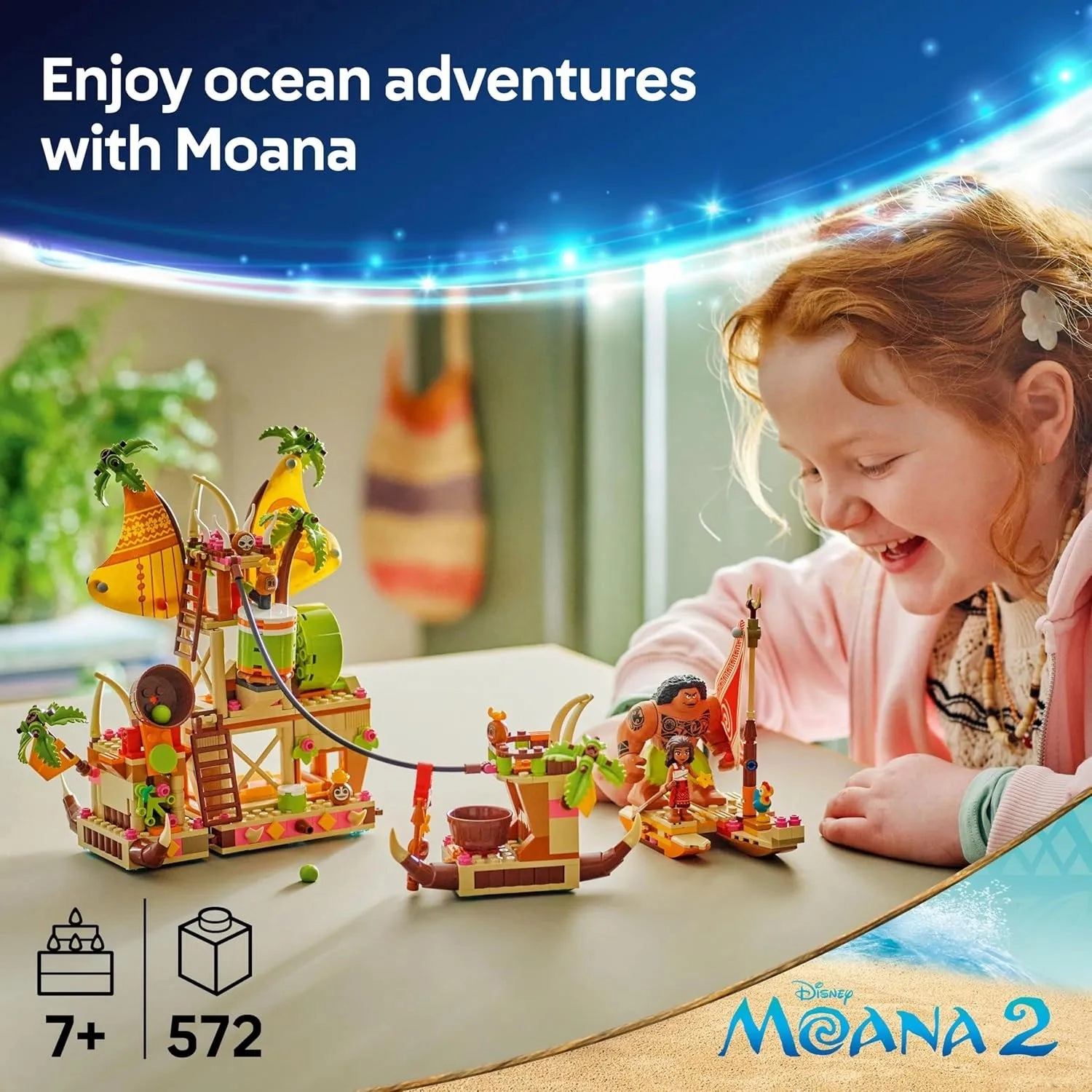 LEGO DISNEY 43258 Kakamora Barge