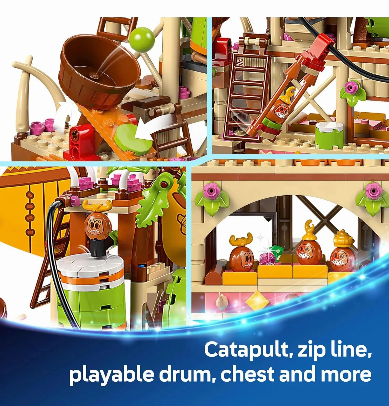 LEGO DISNEY 43258 Kakamora Barge
