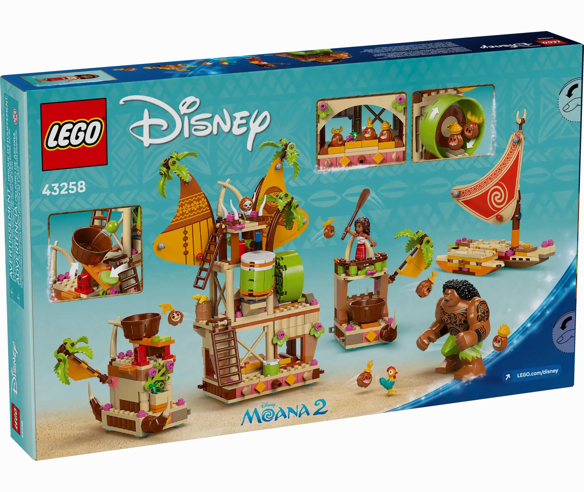 LEGO DISNEY 43258 Kakamora Barge