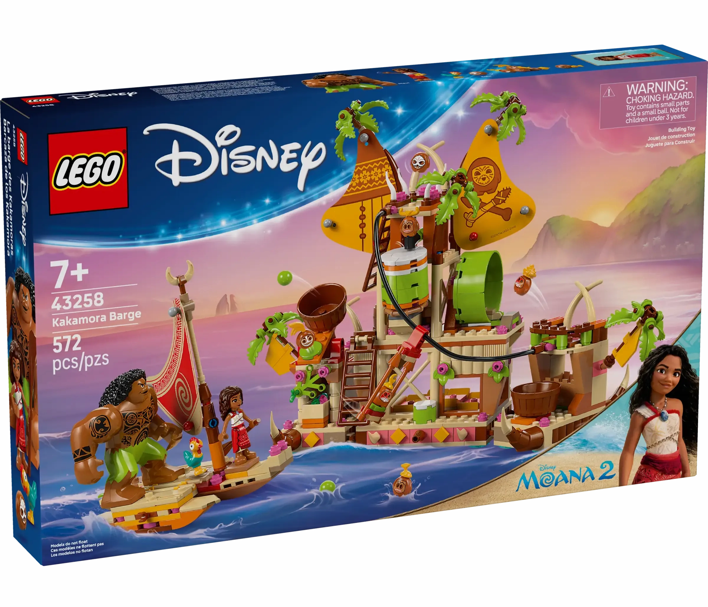 LEGO DISNEY 43258 Kakamora Barge